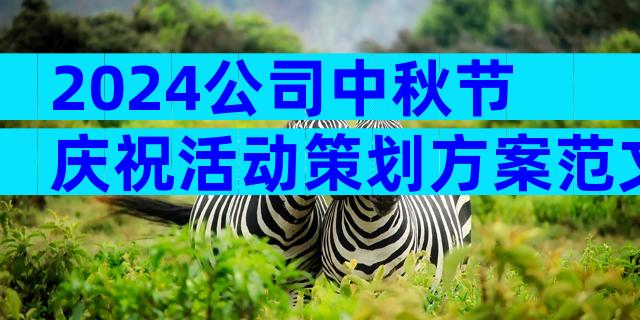 2024公司中秋节庆祝活动策划方案范文（精选3篇）
