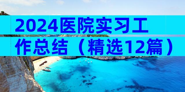 2024医院实习工作总结（精选12篇）