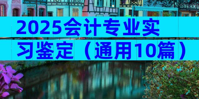 2025会计专业实习鉴定（通用10篇）