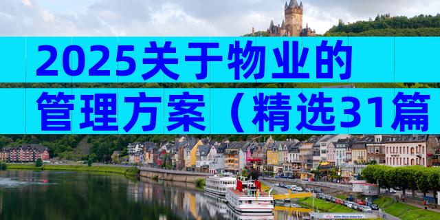 2025关于物业的管理方案（精选31篇）