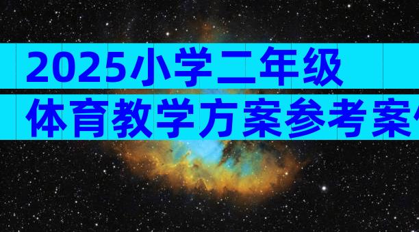 2025小学二年级体育教学方案参考案例（精选26篇）