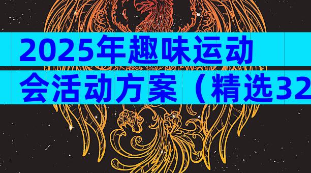 2025年趣味运动会活动方案（精选32篇）