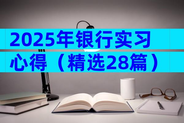 2025年银行实习心得（精选28篇）