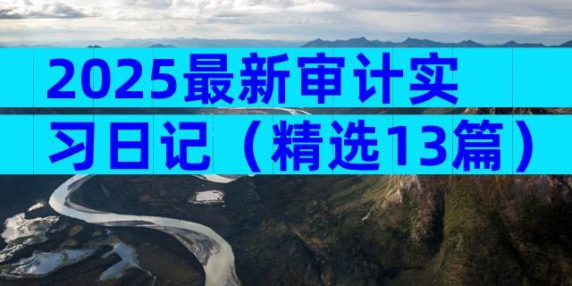 2025最新审计实习日记（精选13篇）