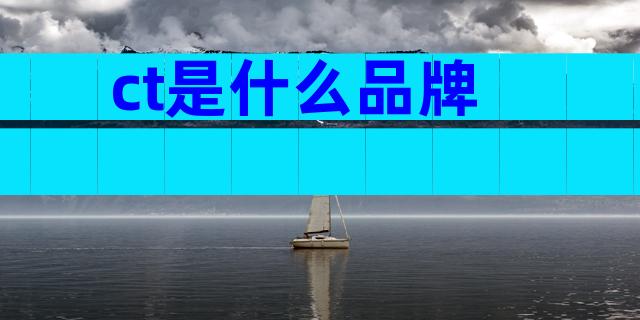 ct是什么品牌