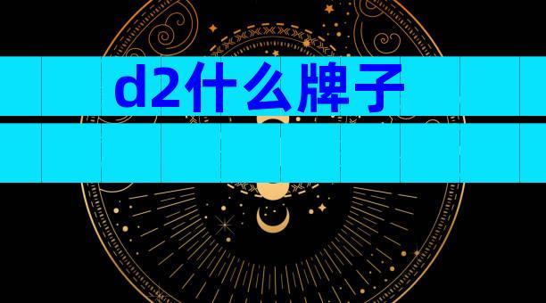 d2什么牌子