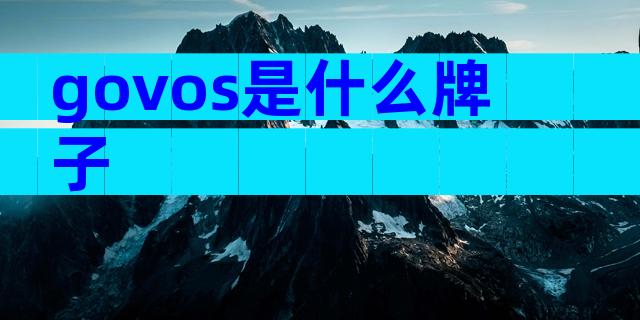 govos是什么牌子