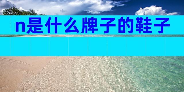 n是什么牌子的鞋子
