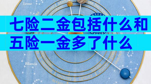 七险二金包括什么和五险一金多了什么