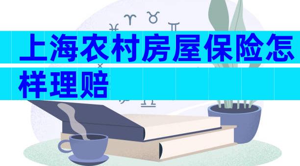 上海农村房屋保险怎样理赔