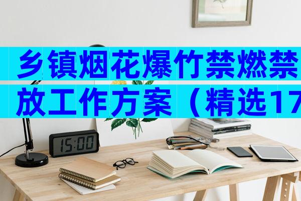 乡镇烟花爆竹禁燃禁放工作方案（精选17篇）