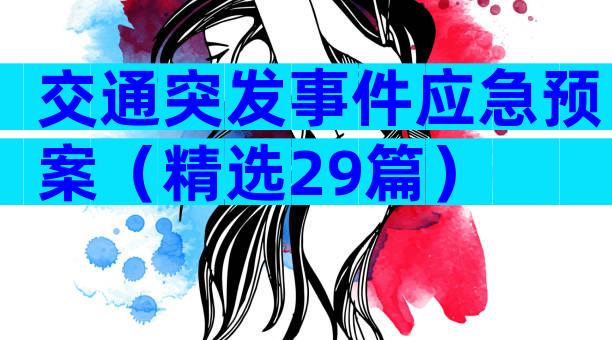 交通突发事件应急预案（精选29篇）