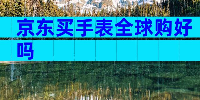 京东买手表全球购好吗