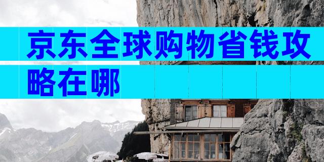 京东全球购物省钱攻略在哪