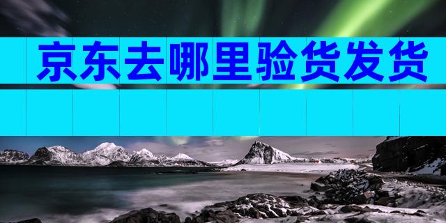 京东去哪里验货发货