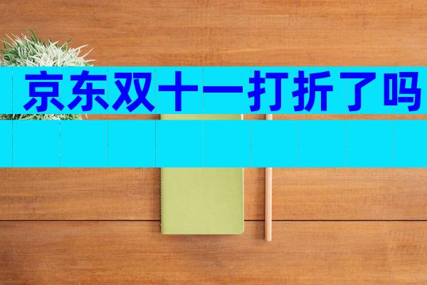 京东双十一打折了吗