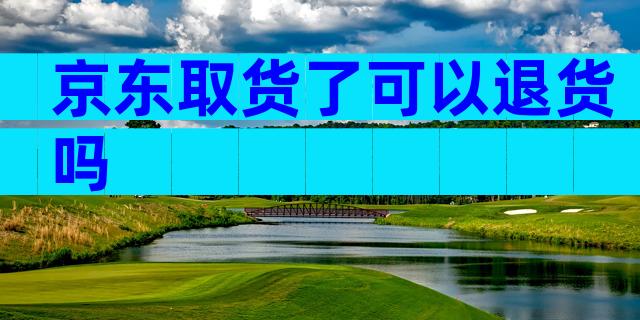 京东取货了可以退货吗