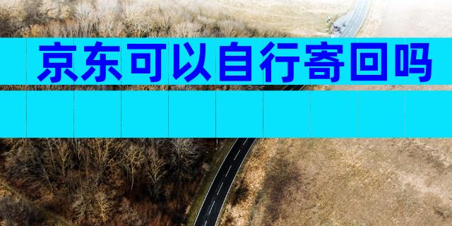 京东可以自行寄回吗
