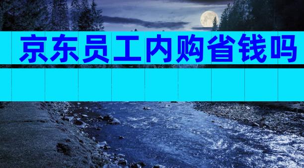 京东员工内购省钱吗