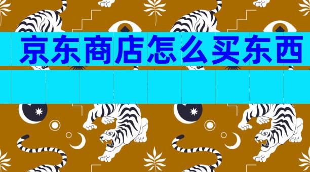 京东商店怎么买东西