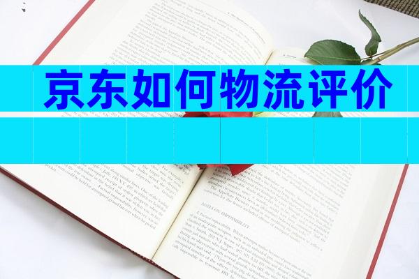 京东如何物流评价