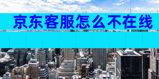 京东客服怎么不在线