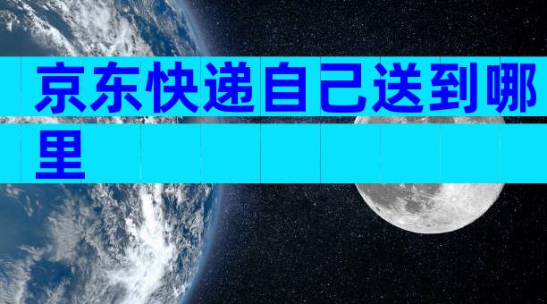 京东快递自己送到哪里
