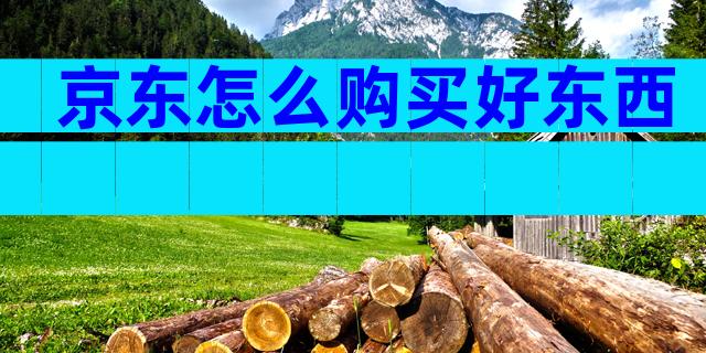 京东怎么购买好东西
