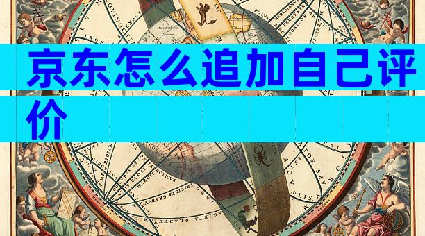 京东怎么追加自己评价