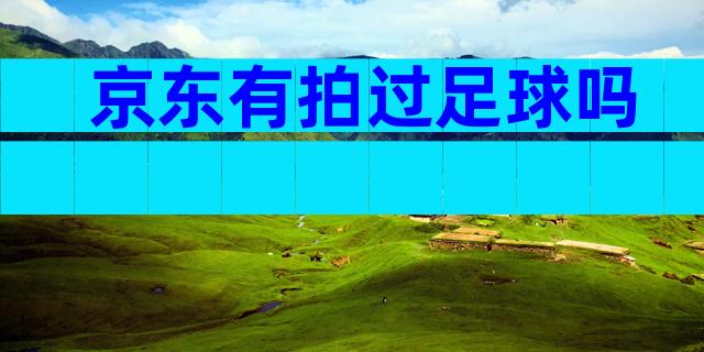 京东有拍过足球吗