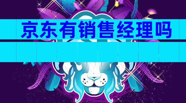 京东有销售经理吗