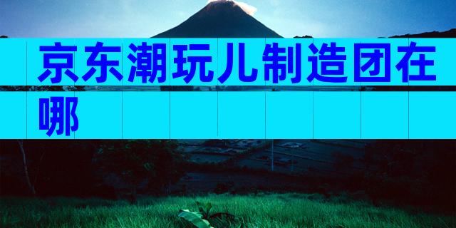 京东潮玩儿制造团在哪