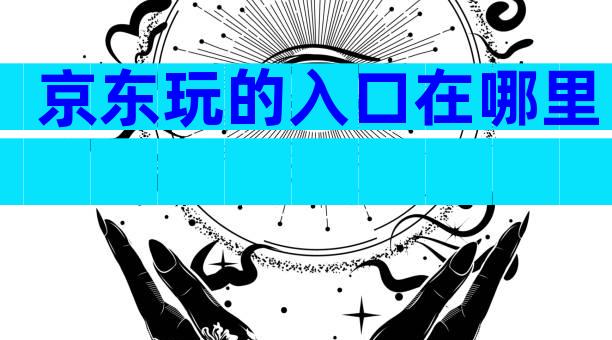 京东玩的入口在哪里