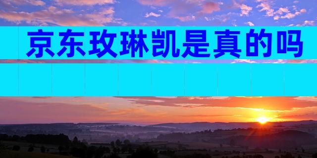 京东玫琳凯是真的吗