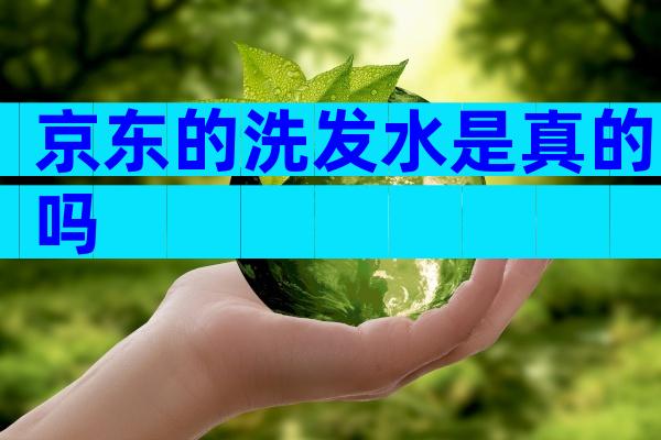 京东的洗发水是真的吗