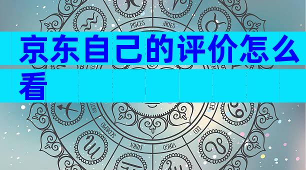 京东自己的评价怎么看