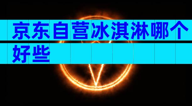 京东自营冰淇淋哪个好些