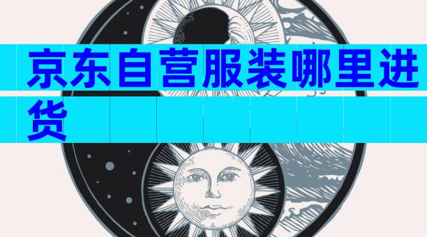 京东自营服装哪里进货