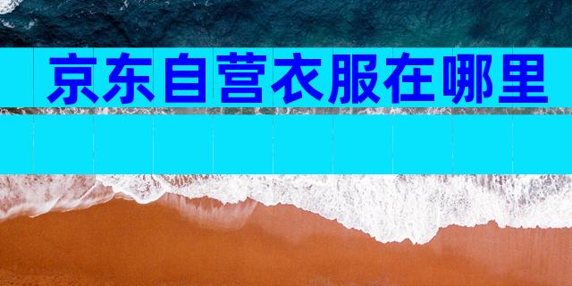京东自营衣服在哪里