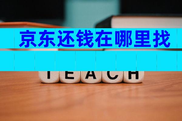 京东还钱在哪里找