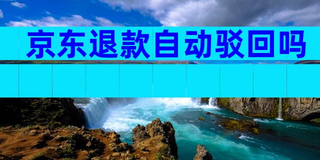 京东退款自动驳回吗