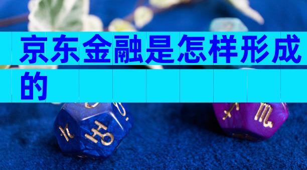 京东金融是怎样形成的