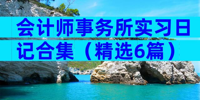 会计师事务所实习日记合集（精选6篇）