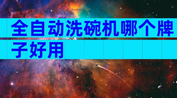全自动洗碗机哪个牌子好用
