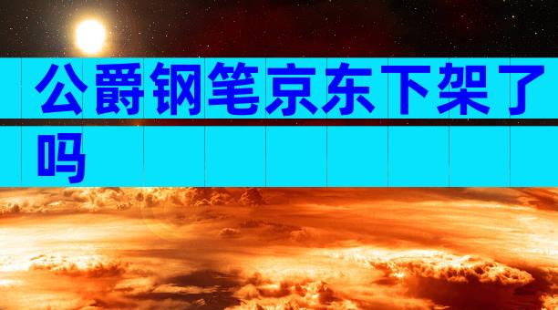 公爵钢笔京东下架了吗