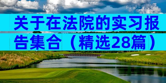 关于在法院的实习报告集合（精选28篇）