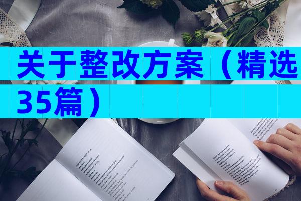 关于整改方案（精选35篇）