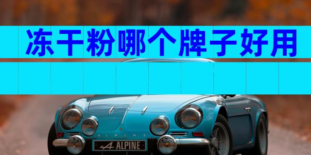 冻干粉哪个牌子好用