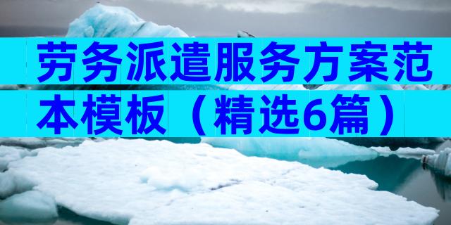 劳务派遣服务方案范本模板（精选6篇）