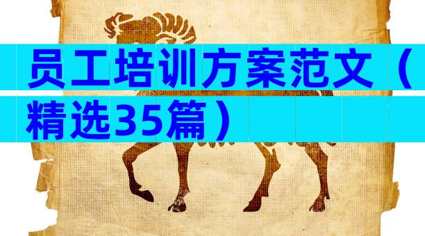 员工培训方案范文（精选35篇）